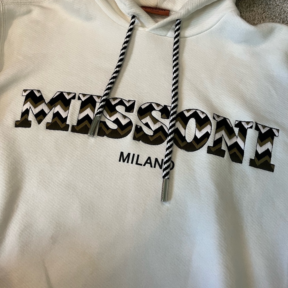Missoni‎ Embroidered Logo Hoodie - Picture 2 of 8